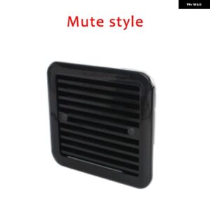 防塵 換気扇 キャラバン サイド排気口 通気口 RV モーターホーム トレーラー ボート ヨット キャラバン キャンピングカー CARANVAN - Black mute style