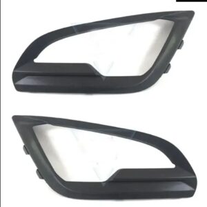 フォード エコスポーツ 2018 2019 アクセサリー 2色 ABS 2個 車用フロント フォグランプ カバー フォグライト トリム ステッカー - b