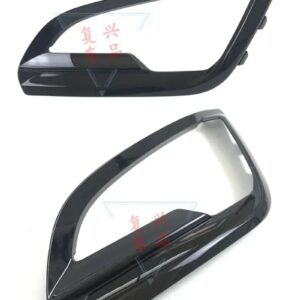 フォード エコスポーツ 2018 2019 アクセサリー 2色 ABS 2個 車用フロント フォグランプ カバー フォグライト トリム ステッカー - c