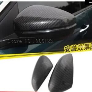 ABSクロームカー スタイリング サイドミラー カバー 光沢カバー アクセサリー プジョー 3008 GT 5008 2017 2018リアビューリアビュー トリム - a