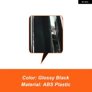 トヨタ カローラ ハッチバック 2019 - 23 リアルーフ トランク リッド カースポイラー ウィング 外装 チューニングアクセサリー パーツ - Glossy Black