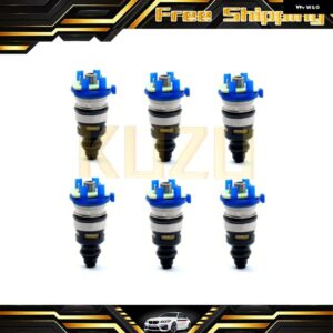 195500-2390 燃料 インジェクター マツダ MX-6 626 MPV GXI 2.5 24V V6 KL-ZE 1993-2002 - 6pcs