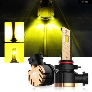 車用ライト ヘッドライト 44W 8000LM 3000K/6500K H10 9145 9140 HB3 LED フォグランプ /DRL バルブ Z3シリーズ - 3000K Yellow