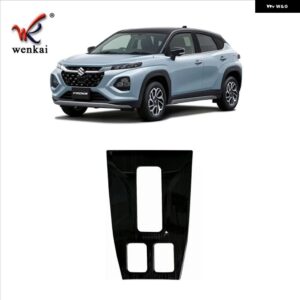 車用ハンドブレーキ パネル フレーム カバー ステンレス 2025年式 スズキ フロンクス 内装 アクセサリー - black