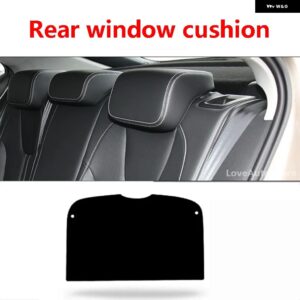 シュコダ オクタビア プロ A8 2021 2022 カーセンター コンソール ダッシュボード センターリアウィンドウライト サンシールド パッド プロテクター - Rear Window Black