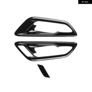 2023 2024 トヨタ アルファード ヴェルファイア 40系 インナー ドアハンドル カバー キャップ カー スタイリング アクセサリー - black