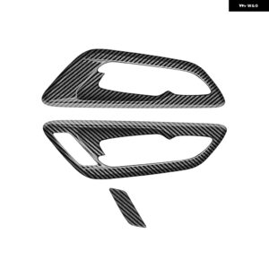 2023 2024 トヨタ アルファード ヴェルファイア 40系 インナー ドアハンドル カバー キャップ カー スタイリング アクセサリー - CARBON