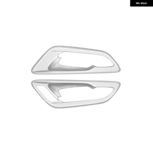 2023 2024 トヨタ アルファード ヴェルファイア 40系 インナー ドアハンドル カバー キャップ カー スタイリング アクセサリー - Silver
