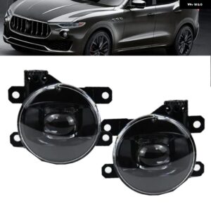 車用フロント バンパー フォグランプ ドライビングランプ マセラティ レヴァンテ 2016 - 20-2023 LED ヘッドランプ レンズ フォグランプ - Left