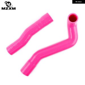 BMW E46 320 323 325 328 330 M52 M54 1999-2006 シリコン ラジエーター クーラントホースキット - Pink