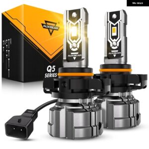 LED フォグランプ バルブ H8 H9 H16 H11 H10 9145 9140 9006 5202 50W 3000K ゴールデンイエローランプ バルブ - 5202