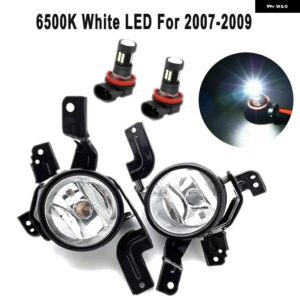 ホンダ CR-V 2007-2011 アンバー /ホワイト フォグランプ アセンブリ ハロゲン 電球 /LED 電球 フロント バンパー ドライビング フォグランプ - LED For 2007-2009