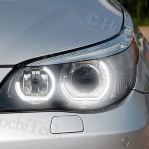 LEDエンジェルアイ BMW E92 E90 E60 F30 F31 E82 F10 F11 X5 X6 E53 E70 E65 車用ライトアクセサリー 3D DTM LCI スタイル アクリル - E60 E61 Pre LCI