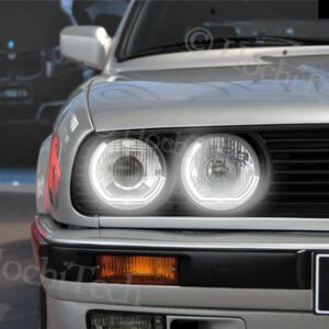 LEDエンジェルアイ BMW E92 E90 E60 F30 F31 E82 F10 F11 X5 X6 E53 E70 E65 車用ライトアクセサリー 3D DTM LCI スタイル アクリル - E30 E32 E34 84-90