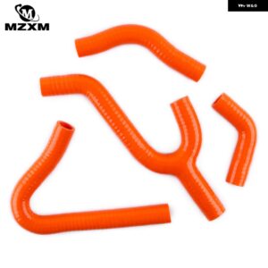 KTM 380 300 250 MXC EXC SX 1998-2002 シリコン ラジエーター ウォーターホースキット - Orange