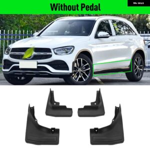 メルセデス ベンツ GLC X253 2016 - 22 WO/RB フェンダー マッド フラップ スプラッシュガード マッドガード マッド フラップ - without pedal
