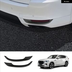 マツダ CX-60 CX60 2022 2023 2024 RHD LHD 外装 装飾 リア フォグランプ カバー トリム フォグランプ 装飾 ストリップアクセサリー - black