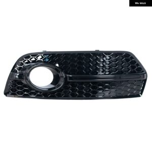 アウディ Q5 スタンダード 2009-2012 車用 フロント バンパー フォグランプ ベゼル ハニカムシェイプ フォグランプ カバー グリル 8R0807681E 8R0807682E - 1PC Left