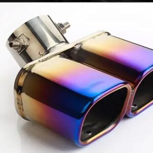 2014-2018 スズキ SX4 S-CROSS ステンレス テールエンド パイプ マフラーチップ アクセサリー カー スタイリング - b