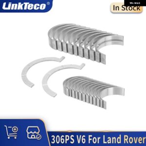 メインコネクティングロッド ベアリング スラストワッシャーセット 13-20 3.0 L V6 ガス 306PS AJ126 ランドローバー ディスカバリー LR4 レンジローバー - STD With Thrust