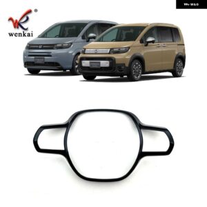 2024年式 ホンダ フリード GT系 ステアリングホイール トリム デコレーションカバー 内装 アクセサリー - black