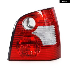 リア バンパー フォグランプ フォルクスワーゲン VW ポロ ハッチ MK4 9N 2002 - 05 テールライト 4411937RUECR ブレーキストップランプ - Only 1 Right