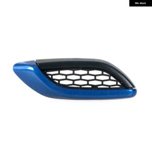 マセラティ レヴァンテ 2017-2020 2021 2022 ブルー カーサイドフェンダー エア アウトレット ベントカバー ストリップ フロントドアフェンダー 670065951 - 1PCS Left