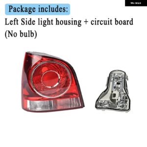 フォルクスワーゲン VW POLO 9N 9N3 ハッチバック 2005-2010 テールライト リアリバースランプ 回路基板 バルブ 無 6Q6945095AB 6Q6945096AB - Red Circuit board L