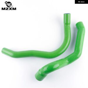 1991-2001 ジープ チェロキー XJ 4.0L シリコン ラジエーター ウォーターホース パイプ キット - Green