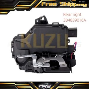 フロント リア 左 右 ドアロック ラッチ アクチュエーター 3B1837015A 3B1837016A 3B4839015A 3B4839016A パサート B5 ゴルフ MK4 - Rear Right