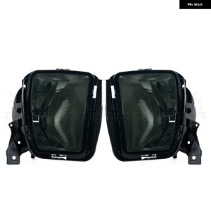 フロント バンパー フォグライト フォグランプ フォグライト アセンブリ ダッジ ラム 1500 2013 - 18 68104820AB 68104820AC - Smoke-1Pair