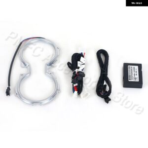 収納 ボックス フレーム デコレーション 64色 LEDランプ ウォーターカップ ホルダー アンビエントライト トヨタ カムリ 2018 - 21 - 64 Colors