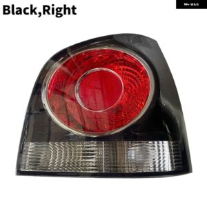 1/2個 車用リア バンパー テールライト VW P'OLO 9N 9N3 ハッチバック 2005-2010 - Black-Right
