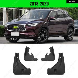 インフィニティ QX50 2009 - 20 フェンダー マッドガード ガードスプラッシュ フラップ マッドグア - 2018-2020