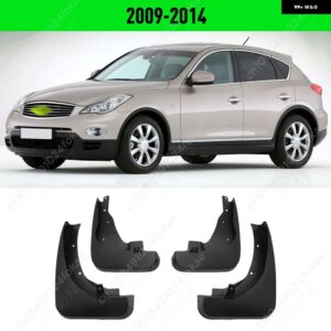 インフィニティ QX50 2009 - 20 フェンダー マッドガード ガードスプラッシュ フラップ マッドグア - 2009-2014