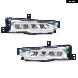 フロント バンパー フォグランプ ドライビングランプ ヘッドライト BMW X3 X4 G01 G02 G08 2018 2019 フォグランプ アセンブリ 63177412527 63177412528 - Left and Right