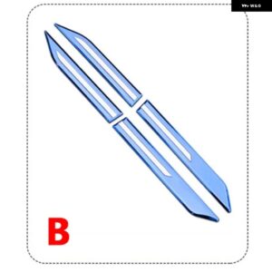 VW タオス 2021 2022 車用サイドリーフサイド 装飾 ラベル フレーム ステッカー カバー カーアクセサリー - b