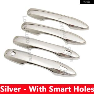 トヨタ カローラ 2019 - 22 車 ABS クローム ドアハンドル カバー ボディ 外装 装飾 アクセサリー カバー - Without Smart Holes