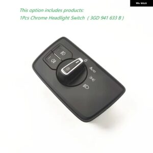 オート ヘッドライト フォグランプ マルチ コントロール スイッチ レインセンサー VW パサート B8 マゴタン 3GD941633B 3GD 941 633 B 81D955547 8U0955559 - 1Pcs switch
