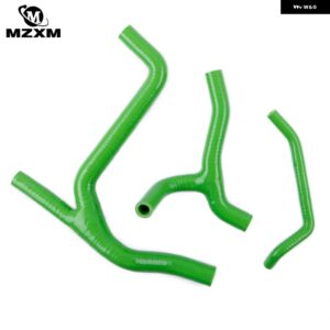 2009-2015 カワサキ KX450F KXF450 シリコン ラジエーター Yホース チューブ キット 2010 - 14 - Green