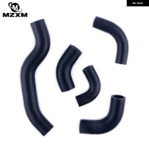 1995-2006 カワサキ バルカン 800 VN800 シリコン クーラント ラジエーター ホース キット - Matt Black