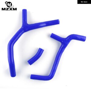 2009-2012 ホンダ CRF450R CRF 450 R シリコン ラジエーター クーラントホース チューブ キット 2010 2011 - Blue