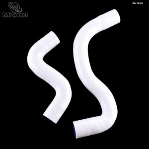 1998-2007 プジョー 206 1.4L 1.6L シリコン ラジエーター 上部 アンダーホース パイプ キット - WHITE