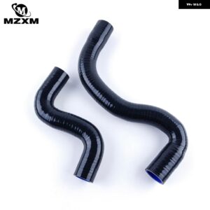 1998-2007 プジョー 206 1.4L 1.6L シリコン ラジエーター 上部 アンダーホース パイプ キット - black