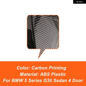 BMW 5シリーズ G30 M5 520I 525I 528I 530I 535I PSM スタイル 外装 装飾 リア トランク リッド カースポイラー ウィング アクセサリー - Carbon Printing