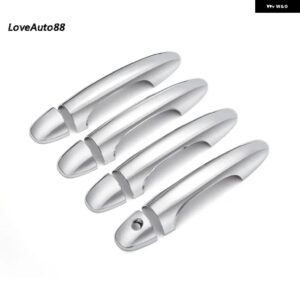 車用 ABS クロームハンドル カバー ドアハンドル アウター ボウル トリム トヨタ RAV4 RAV-4 2016 2017 2018 2015 2014 アクセサリー - 8pcs Handle