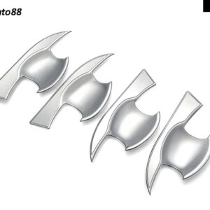 車用 ABS クロームハンドル カバー ドアハンドル アウター ボウル トリム トヨタ RAV4 RAV-4 2016 2017 2018 2015 2014 アクセサリー - 4pcs Bowl