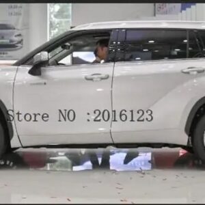 2020-2024年式 トヨタ ハイランダー用ホイールアーチ トリム バンパー リーフ トリム パネル 自動車ホイールアイブロウアンチインサーション - left 1 pcs2