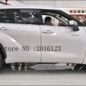 2020-2024年式 トヨタ ハイランダー用ホイールアーチ トリム バンパー リーフ トリム パネル 自動車ホイールアイブロウアンチインサーション - right 1 pcs