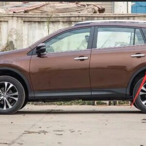 2013 2014 2015 トヨタ RAV4 ホイールアーチ トリム フロントリア バンパー リーフ トリム パネル ホイールアイブロウ アンチインサーション - left 1 pcs3